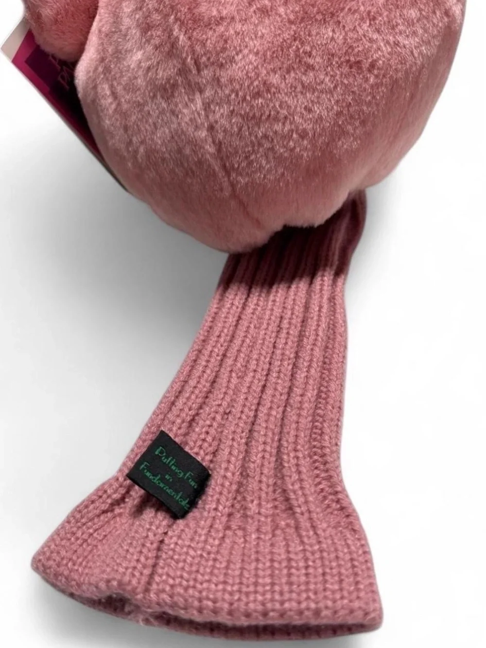 NEW Pink Panther Golf Driver Head Cover Winning Edge Designs Cartoon Plush 460cc